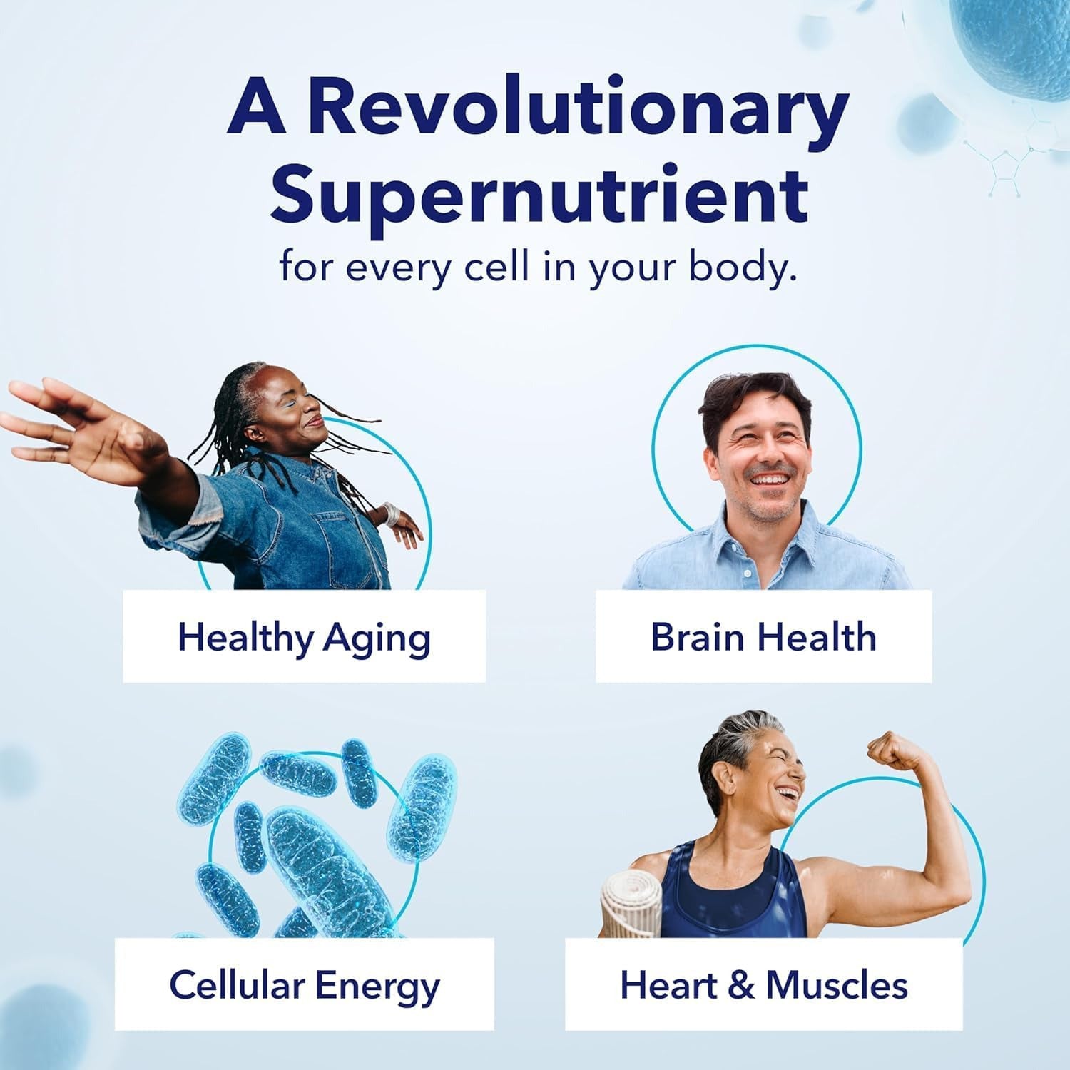 NAD+ Supplement — Anti Aging and Cell Regeneration