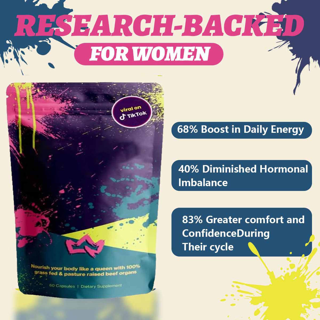 Female-Optimized Beef Organ—Balance Hormones, Energy, & More for Women