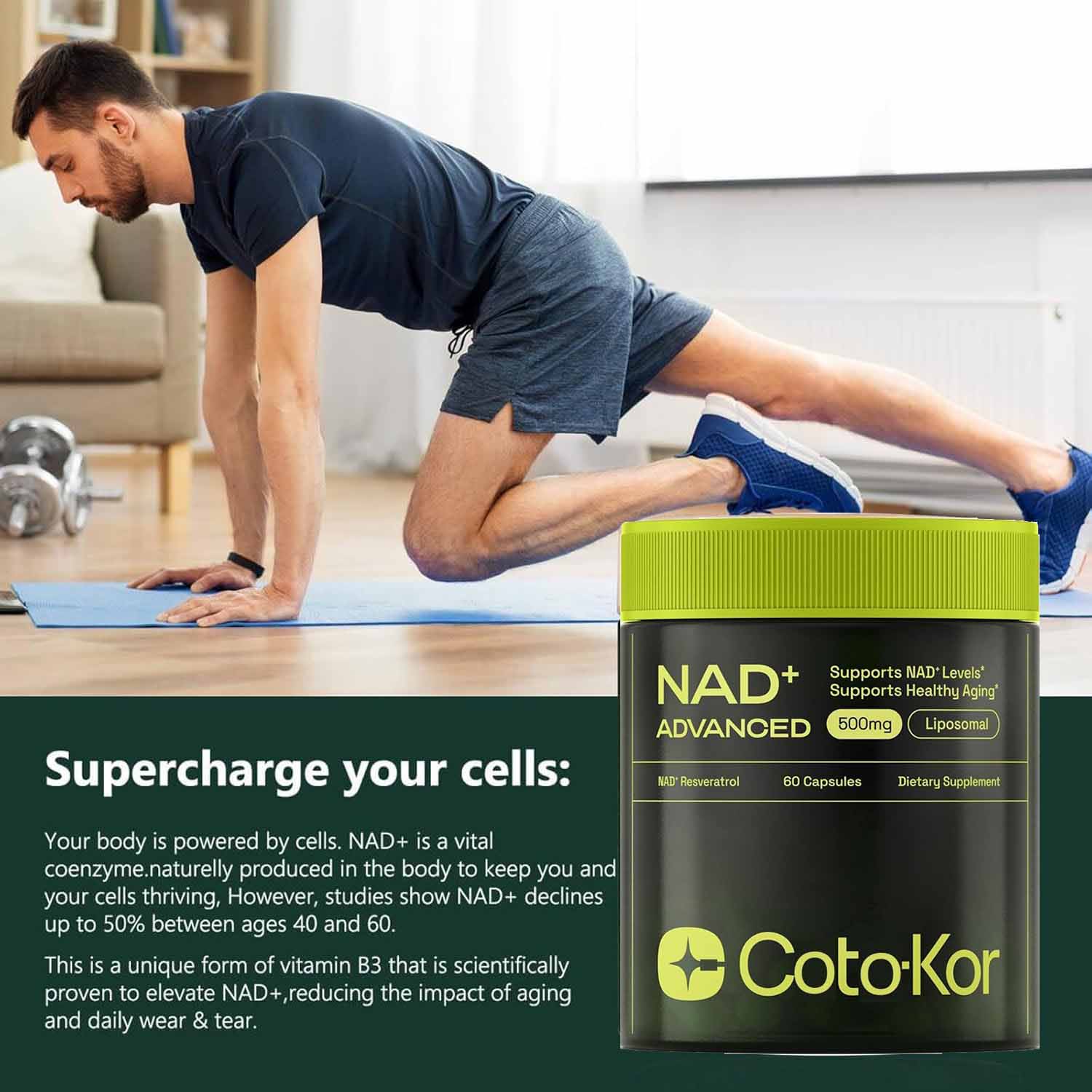 Liposomal NMNH Complex with Resveratrol & NAD Precursors