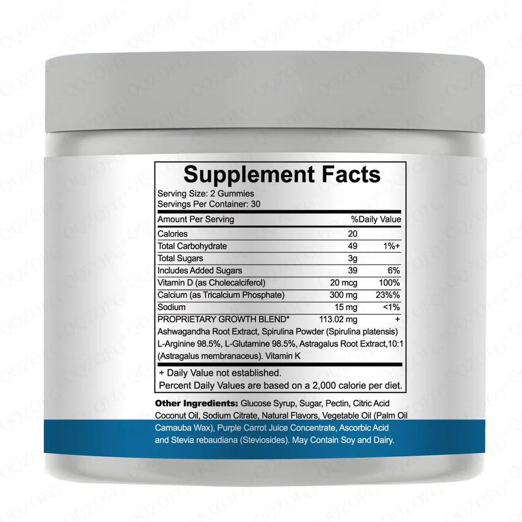 Heightener Gummies– Supports Active Lifestyle, Posture & Everyday Vitality