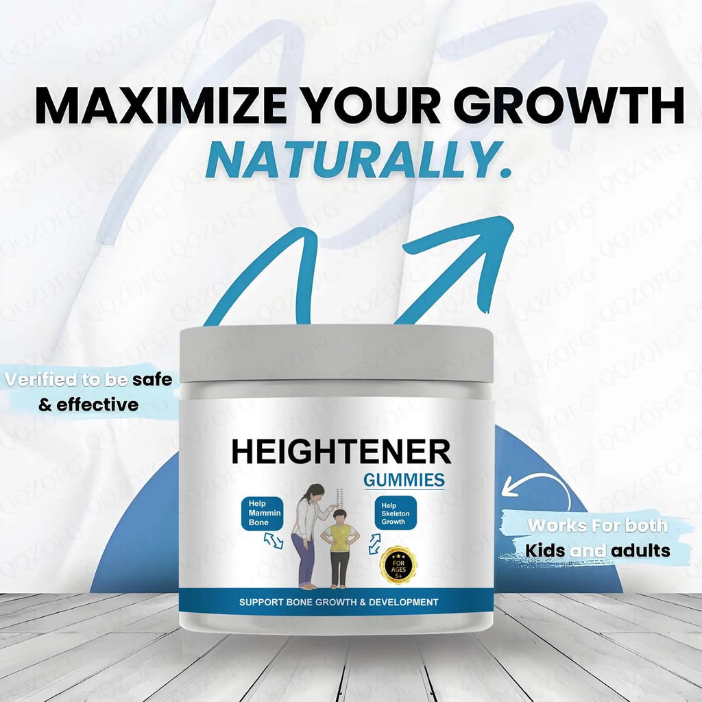 Heightener Gummies– Supports Active Lifestyle, Posture & Everyday Vitality
