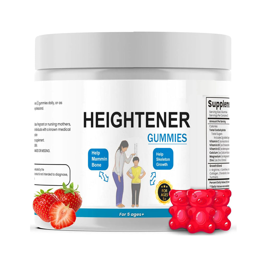 Heightener Gummies– Supports Active Lifestyle, Posture & Everyday Vitality