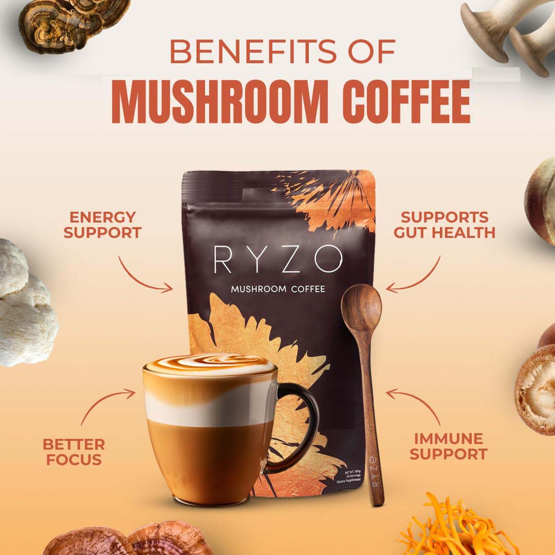 Mushroom Coffee – Smooth Aroma & Earthy Flavour Profile