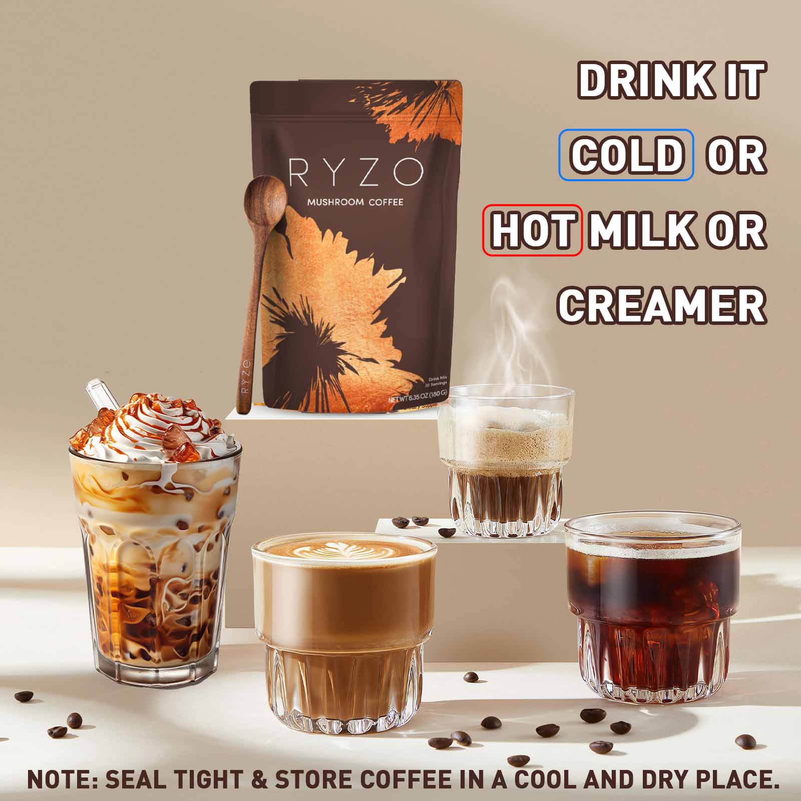 Mushroom Coffee – Smooth Aroma & Earthy Flavour Profile