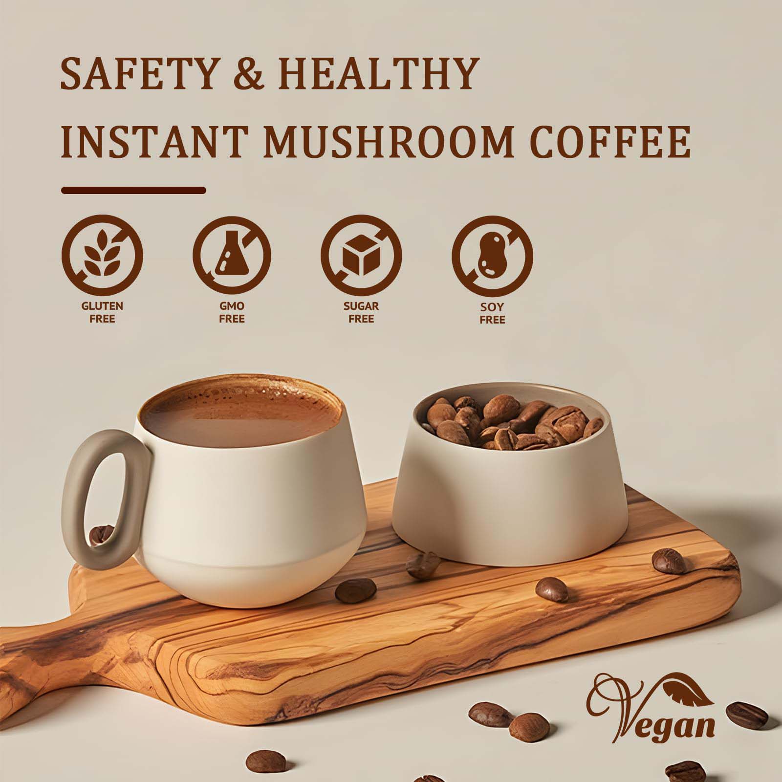 Mushroom Coffee – Smooth Aroma & Earthy Flavour Profile